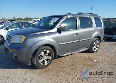 2013 Honda Pilot Ex-L из США, поврежденный, VIN 5FNYF3H68DB019933